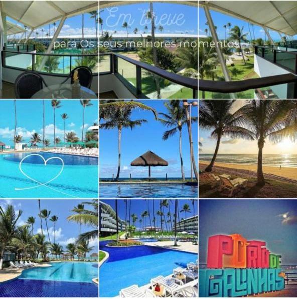 Excelente Flat 3 Quartos Pra 10 Pessoas No Ancorar Flat Resort Pôrto das Galinhas Exteriér fotografie
